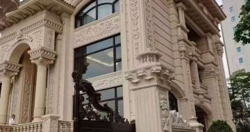陕西黄金麻别墅外墙异形定制