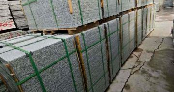 陕西芝麻白地铺版 石材地铺石