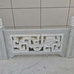 陕西芝麻白河道栏杆 桥栏杆