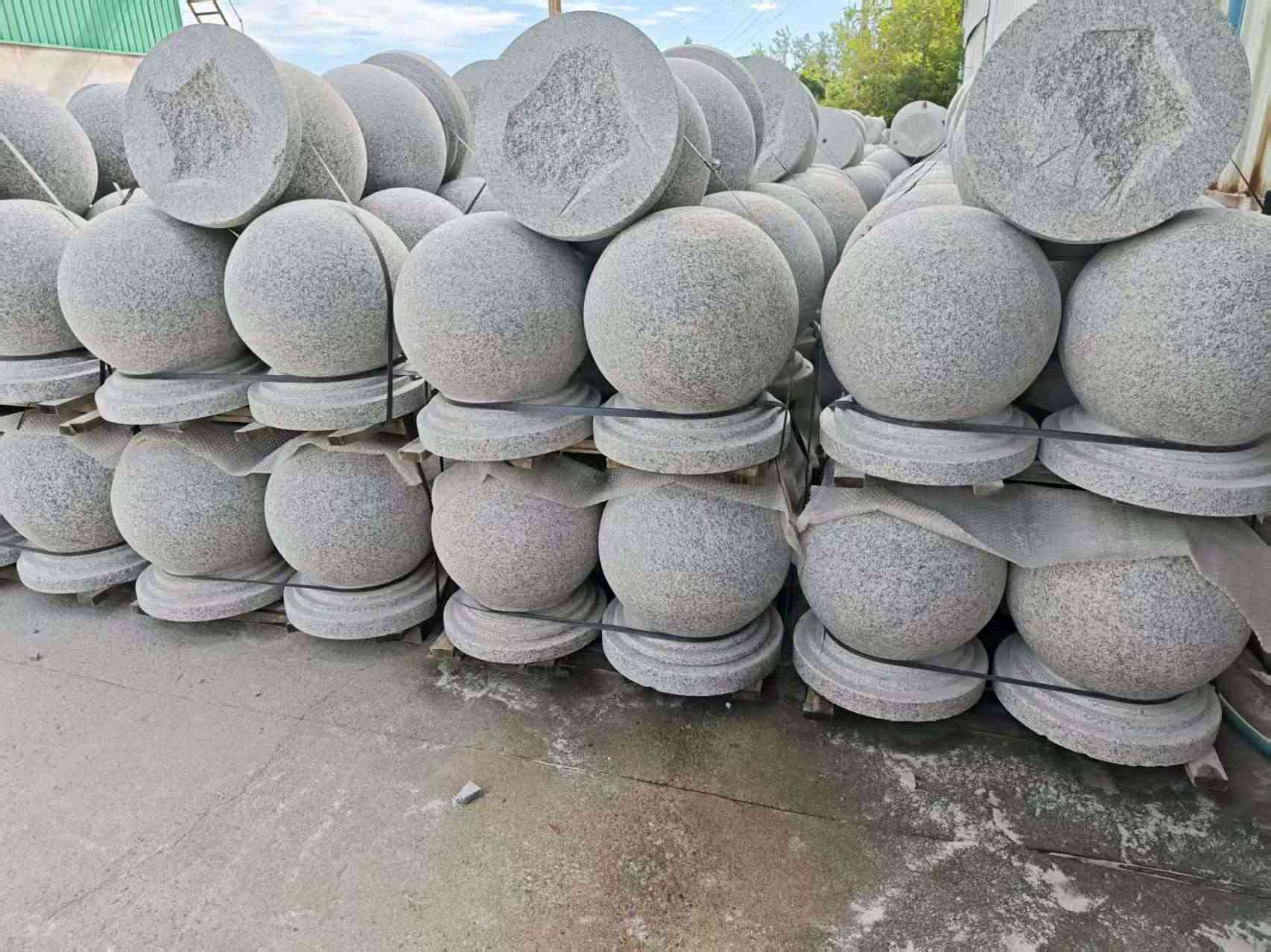 陕西圆球石球挡车球