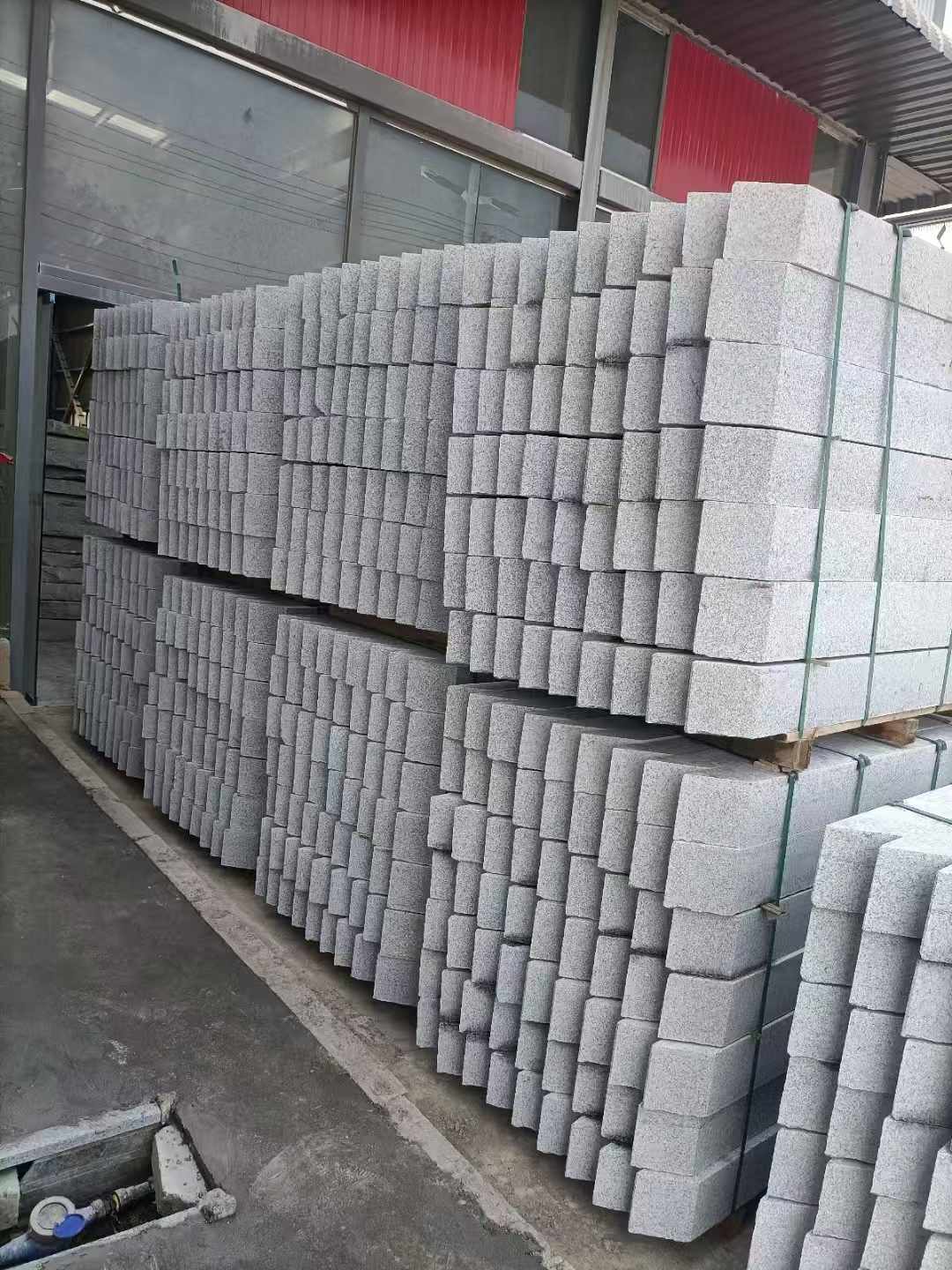 陕西芝麻白树围石 树池