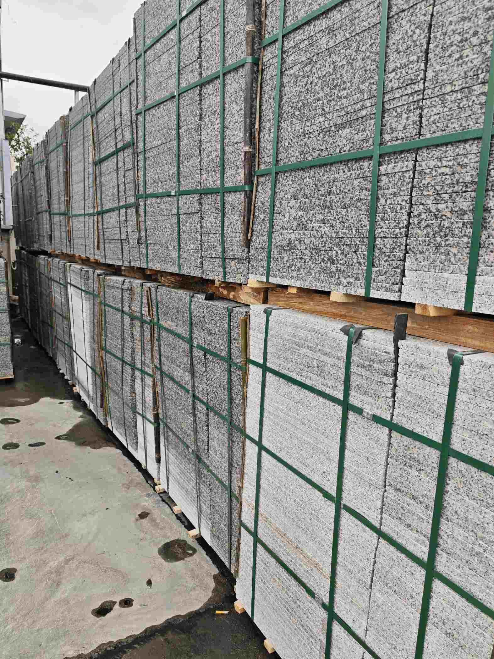 陕西芙蓉白地铺石，石材地铺石