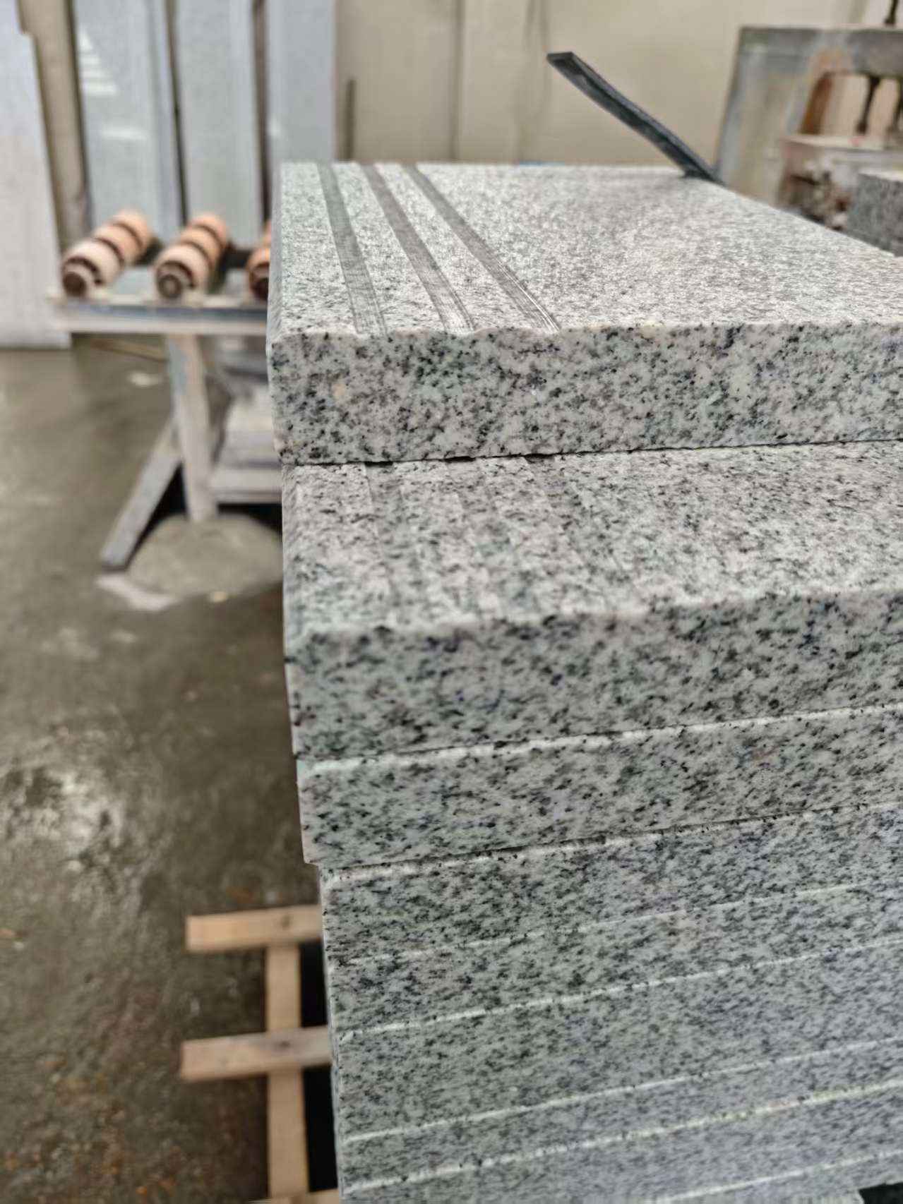 陕西芝麻白楼梯踏步